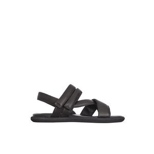 PURO Women's Crisscross Strap Flat Sandals Women BLACK